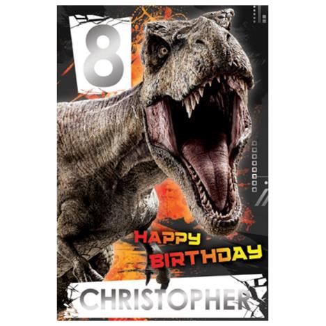 Jurassic World Personalise Your Own Birthday Card £2.69